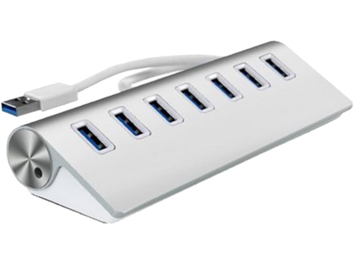 Hub Usb Portátil Com Portas Para Dados, Compatível Pc E Laptop.