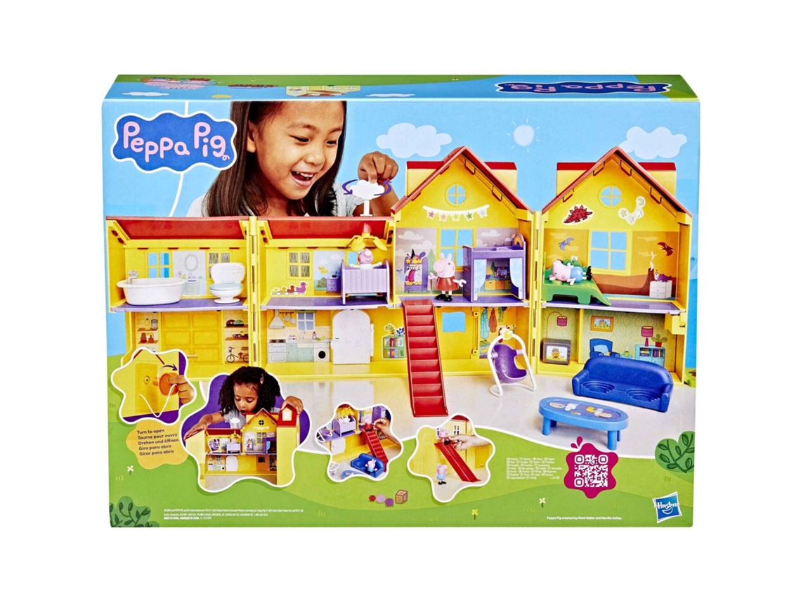 Peppa Pig A Grande Casa Da Família, Caixa Com Evie Para Meninas E Meninos, A Partir De 3 Anos
