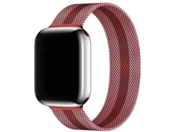 Bracelete Para Apple Watch 42/44/45/46/49mm Rosa-vermelho Cuich