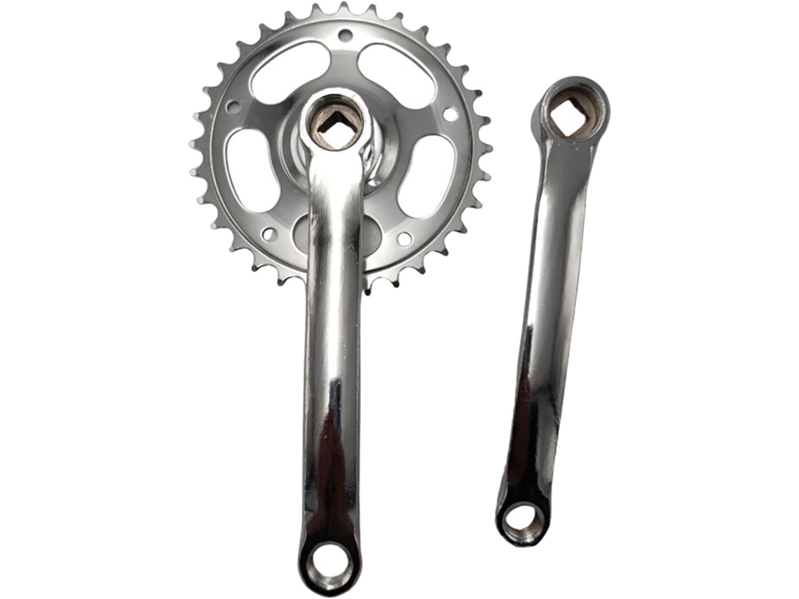 Conjunto de Braços Pedivela Harilla para Mountain Bike Confortável Aço Compatível Leve