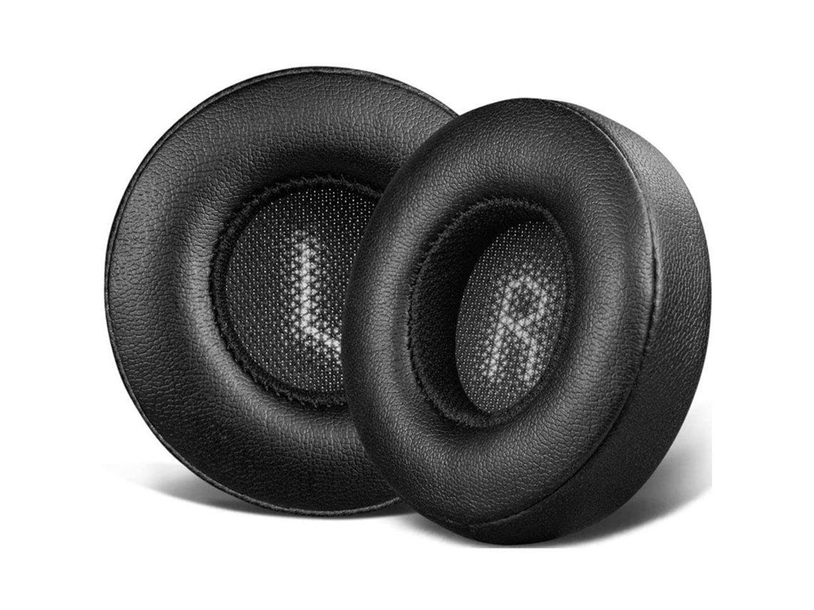 Set De Almofadas Zruxe Para Auscultadores Jbl E45, 45bt, 35, 35bt, C45bt (espuma De Memória, Preto)