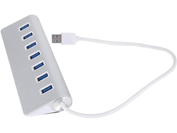 Hub Usb 3.0 De 7 Portas Com Coluna Vertical Plástico E Divisor Usb.
