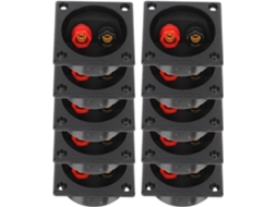 Conjunto De 10 Conectores De Bloco De Terminais Para Caixa Acústica, Resistentes Ao Calor.