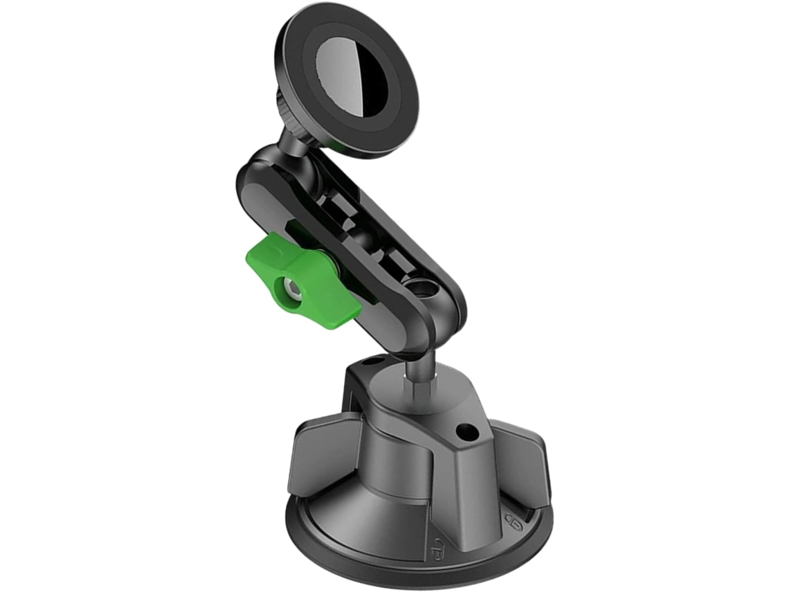 Suporte Para Celular Generico Veicular De 7, 87x 3, 54 Polegadas Com Rotação De 360 Graus, Suporte Magnético A Vácuo
