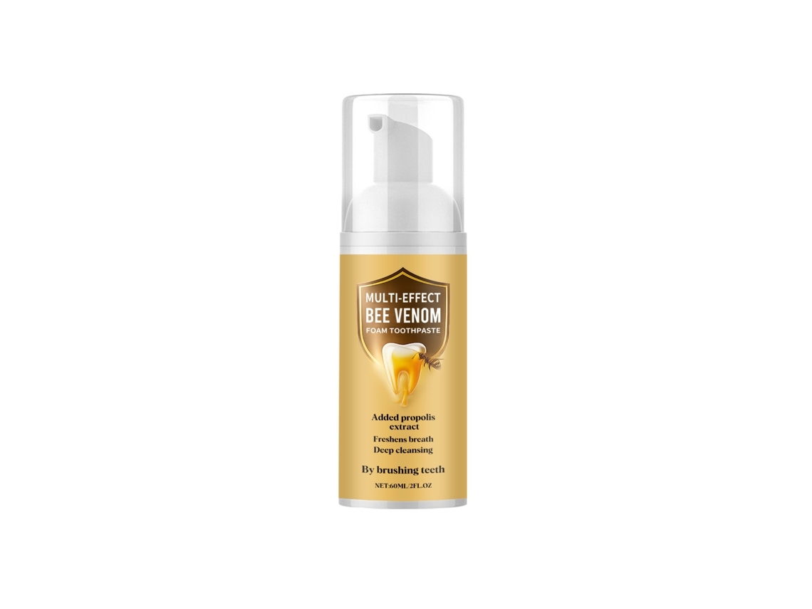 Mousse Clareadora Dental com Veneno Abelha