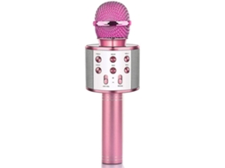 Microfone SMARTEK Rosa (24.5x8.7x8.2 cm)