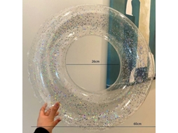 Boias Infláveis Transparentes para Piscina, Crianças e Adultos, Brinquedos para Praia e Festas AQUAFORGE