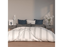 Vidaxl Mesas De Cabeceira 2 Pcs 40x40x56cm Derivados De Madeira Cinza