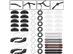26 Pares de Protetores Nariz Silicone Antiderrapantes, Adesivos para Óculos, Pontas Têmpora, Suportes Orelha GOKOCO