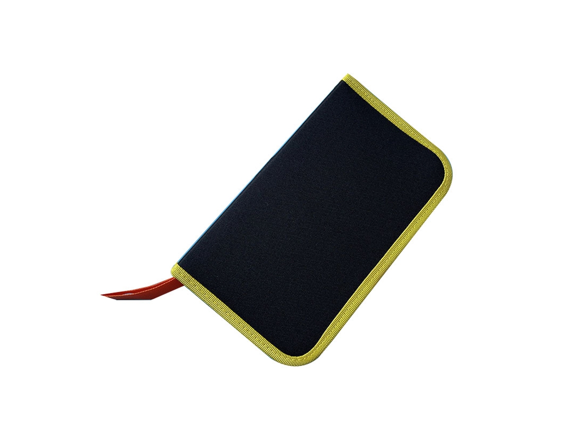 Bolsa De Ferramentas Portátil Multiusos Impermeável De Tela Oxford Com Fecho Zipper Design De Armazenamento Amarelo