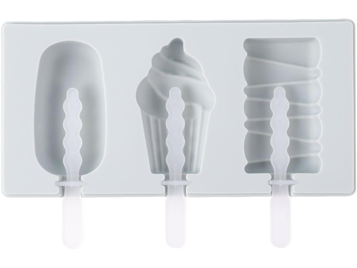 Forma De Silicone Para Picolé, Boa Elasticidade E Resistente À Deformação, Ideal Para O Verão