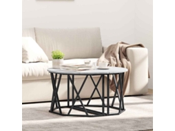 Vidaxl Mesa De Centro Cinza Sonoma 80 X 80 X 42 Cm