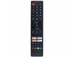 Comando À Distância Para Tv Compatível Com Sharp Rmc0137n Com Botões Netflix, Prime Video E Youtube_dae