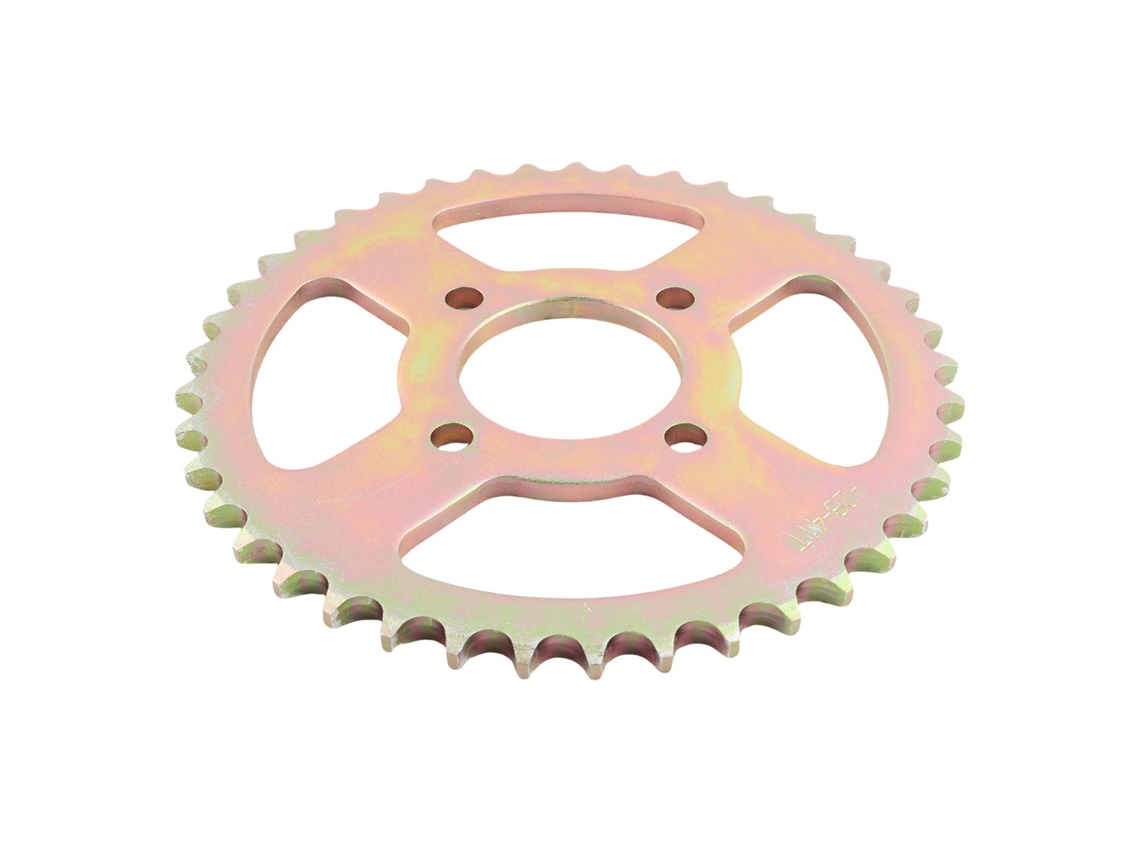 Polia Traseira De 41 Dentes Aço Para Atv Moto Leve Diy Polia De Corrente De Transmissão