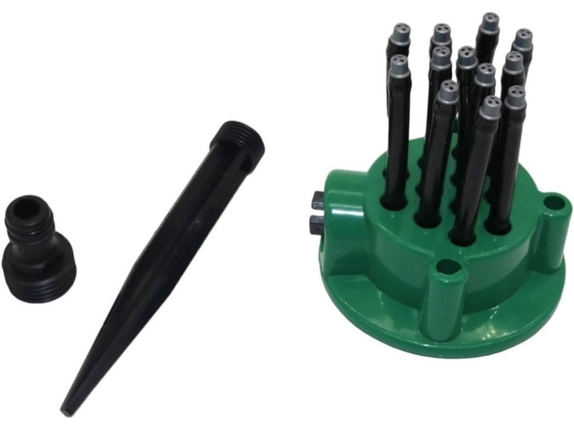 Aspersor de Irrigação para Jardim, Jardim com Vários Bicos, Automático, Paisagem Ajustável, 1 Peça Condição