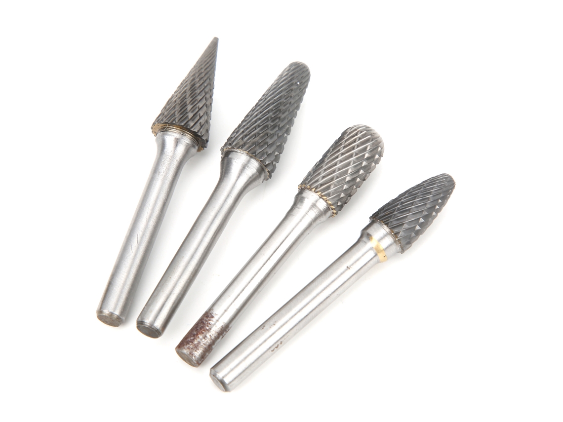 Conjunto De 4 Limas Rotativas Laxiscreed De 6mm Para Acabamentos Precisos E Duráveis