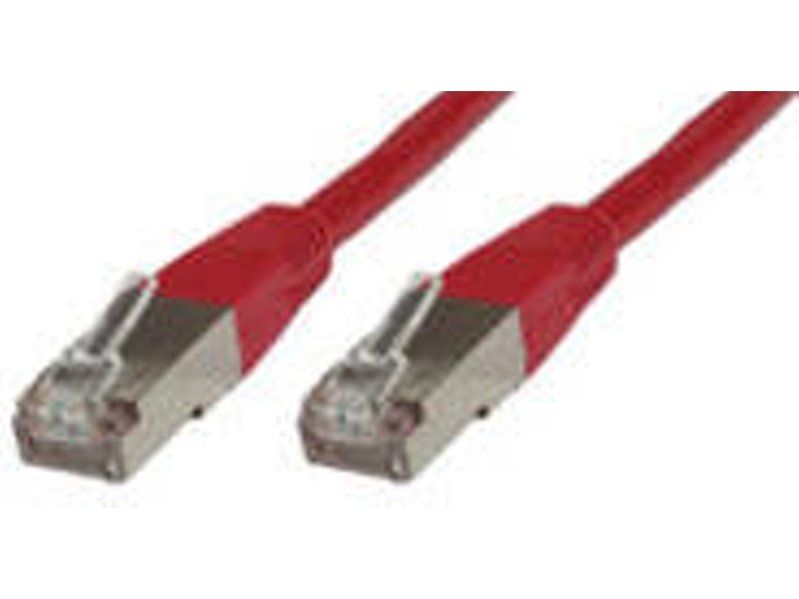 Cabo de Rede MICROCONNECT (RJ45 - 1.5 m - Vermelho)