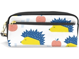Este lápis com desenho de Ouriço Cacheiro, amarelo e azul