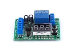 Relé Temporizador Digital Laxiscreed Com Exibição Numérica 1-999s, Fonte Dc 12v