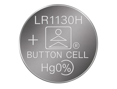 10x Pilhas Alcalinas Lr1130h / 389a 1.5v Tianqiu Ag10 Silver