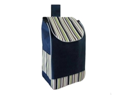 Sacola de Compras Dobrável e Impermeável para Carrinho de Compras, Resistente e Feita de Tecido Oxford. GOKOCO