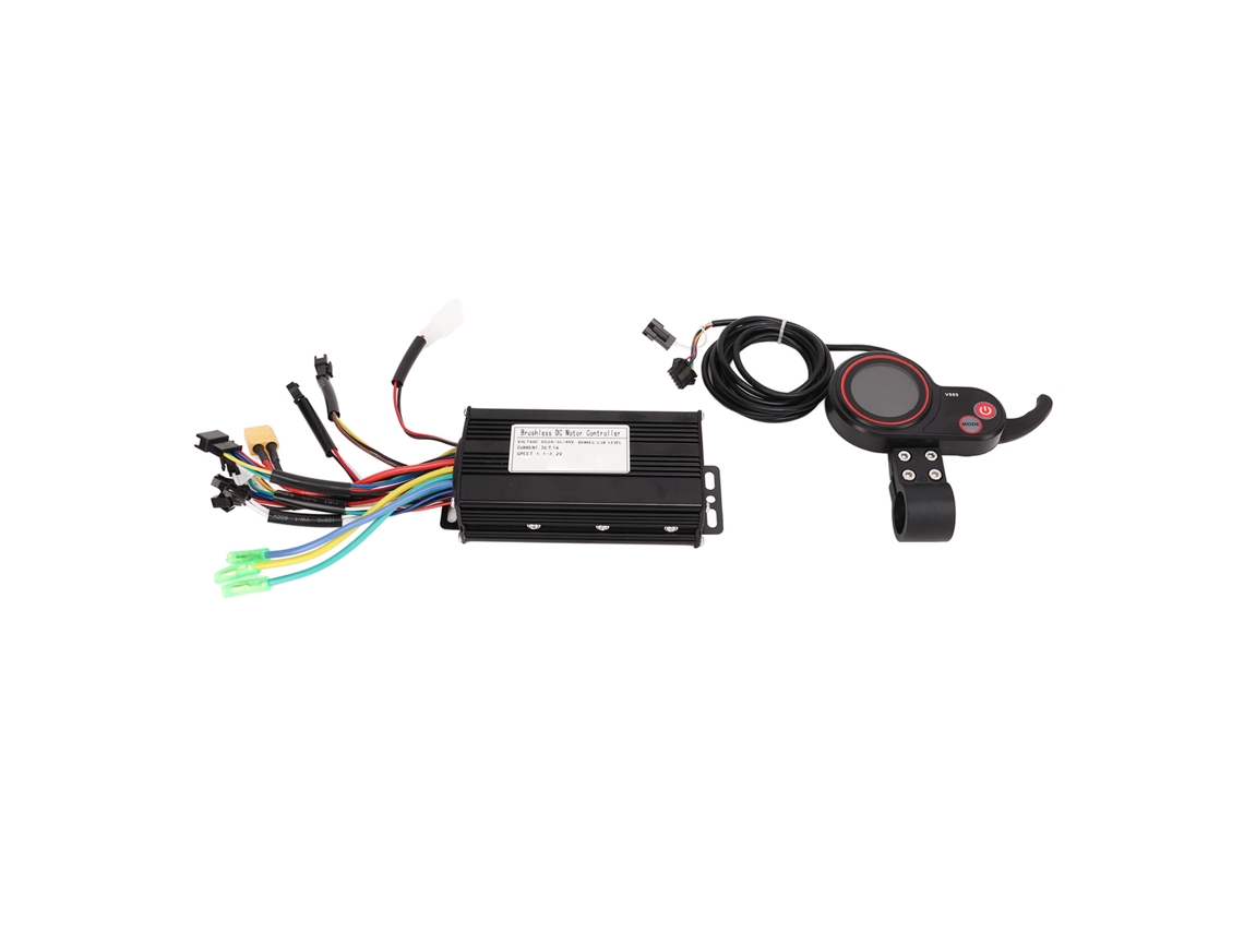 Controlador sem escobillas V889 com LCD 24v 36v 48v para bicicleta elétrica e patinete elétrico