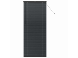 Conjunto 1 Persianas Venecianas Vidaxl Preto Alumínio (220 X 85 Cm)