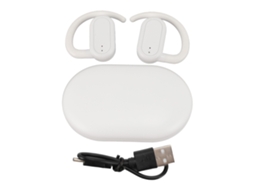 Fones Mali tradutor miniatura, 144 idiomas, Bluetooth 5.4, tradução em tempo real, branco, para iOS e Android