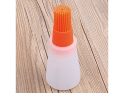 Pincel de Silicone para Óleo de Cozinha, Ecológico, para Espalhar Óleo em Pão, Bolos e Queijo. MDUG (laranja)
