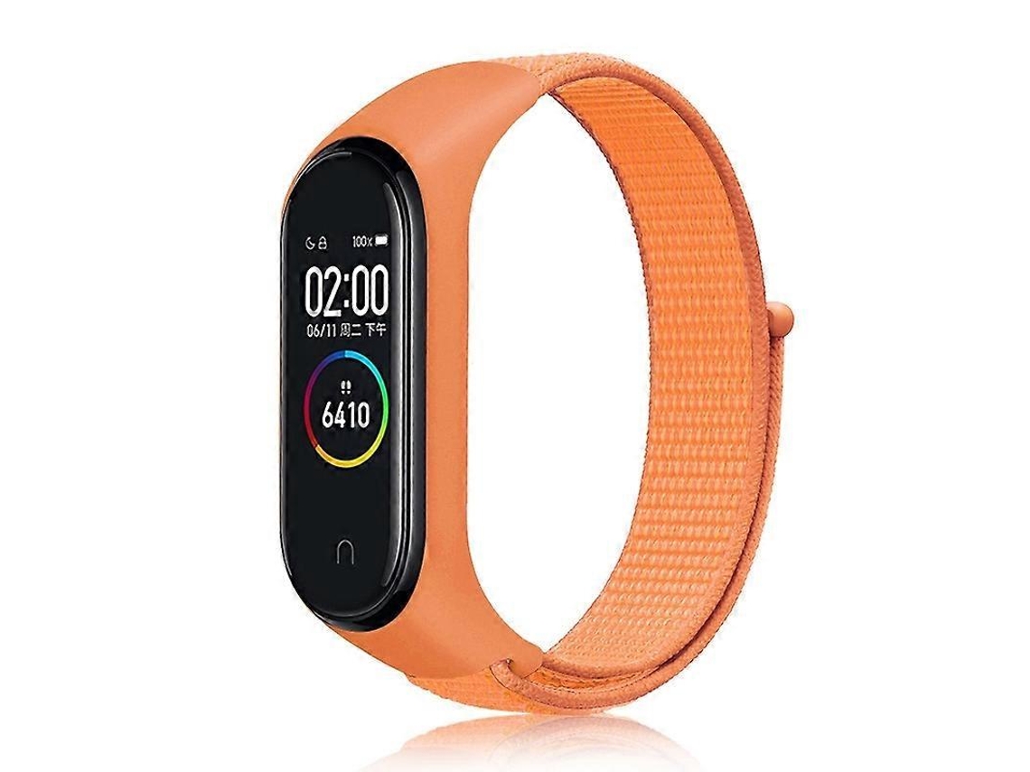 Pulseira De Nylon Trançado Para Xiaomi Mi Band 7