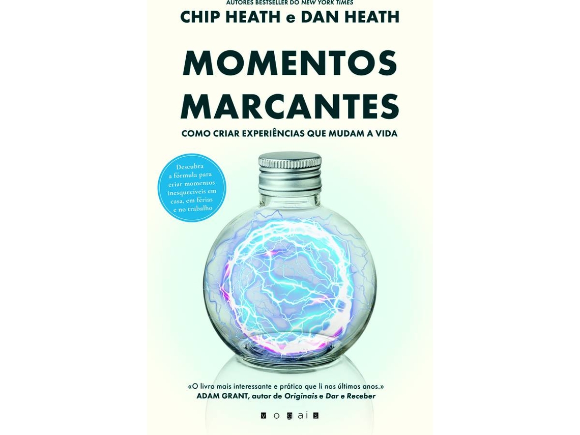Livro Momentos Marcantes de Chip Heath e Dan Heath (Português)