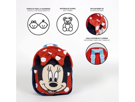 Mochila Minnie Day Care Pacote De 4 Meias Tamanho 27 30 Licencias Infantiles
