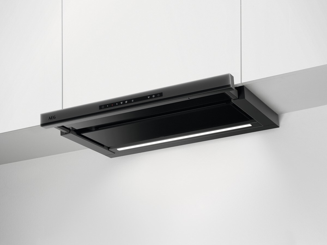 Exaustor AEG NDP8661CT (680 m3/h - 59,8 cm - Preto)
