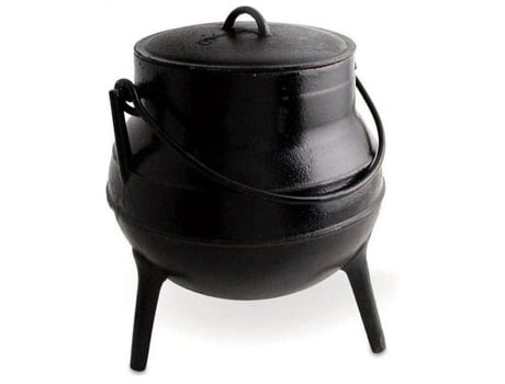 Panela de Ferro Fundido 3 Pernas 15 L