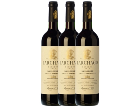 Vinho FAMILIA CHÁVARRI Familia Chávarri Larchago Tempranillo Rioja Reserva (0.75 L - 3 unidades)