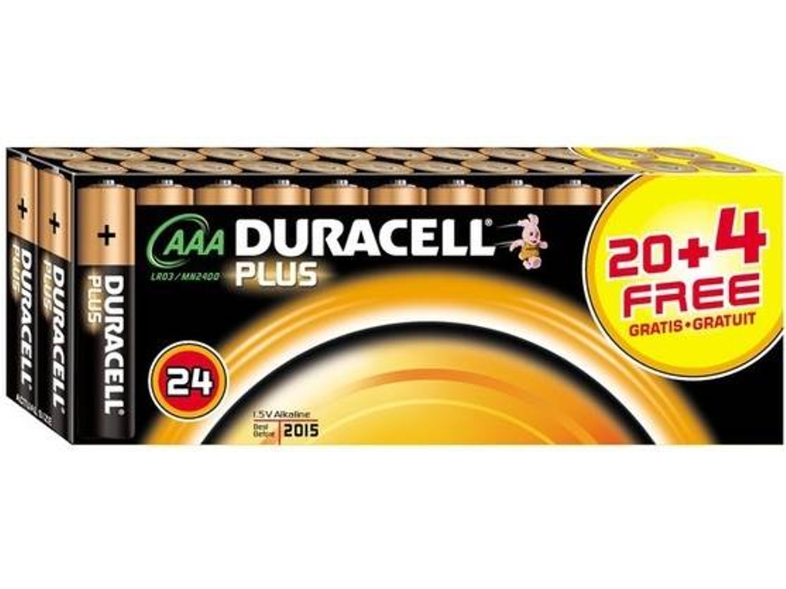 Pilhas DURACELL Plus