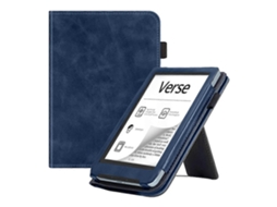 Capa inteligente de couro de bezerro para Pocketbook Verse/Verse Pro Tablet Webake