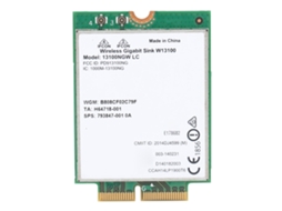 Placa de Rede Sem Fio Intel 13100ngw W13100 802.11ad 802.11ac Ngff Bluetooth 4.0