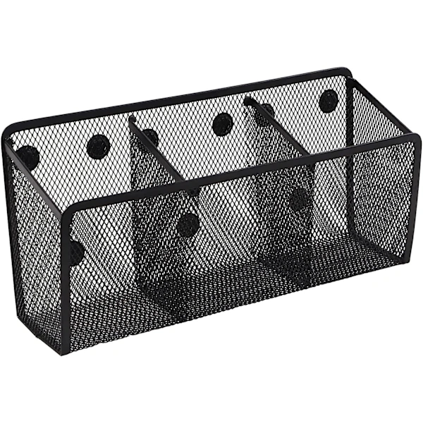 Porta, Canetas Magnético, Cesto de Armazenamento em Tela com Ímã Super Forte, Ideal para Guardar Canetas em Geladeiras BRILVIBERA