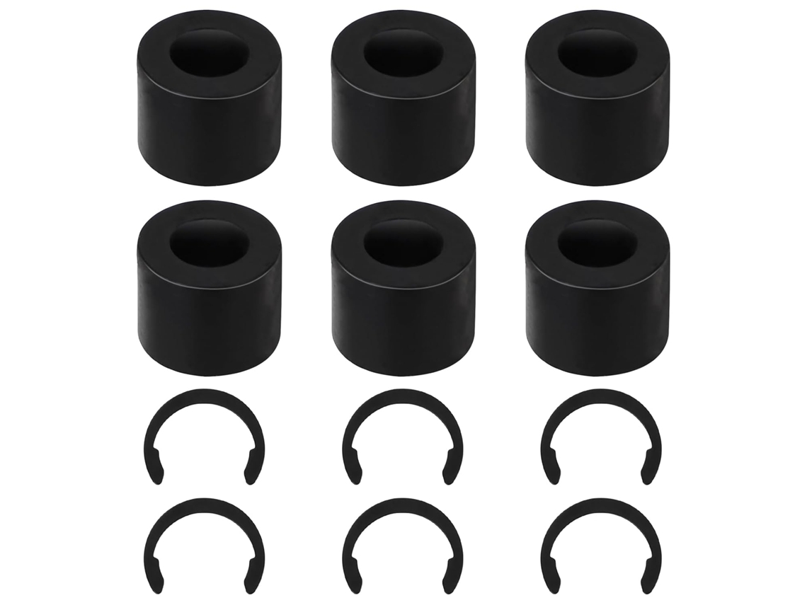 6 Rolos Borracha E Clipes Cricut