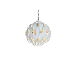 Luminária de Teto em Metal Bruto Bege, 50x50x53cm ALEXANDRA HOUSE LIVING