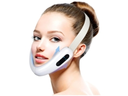 Massageador Elétrico Modelador De Rosto Em V Yunzii Reafirmante Facial Branco