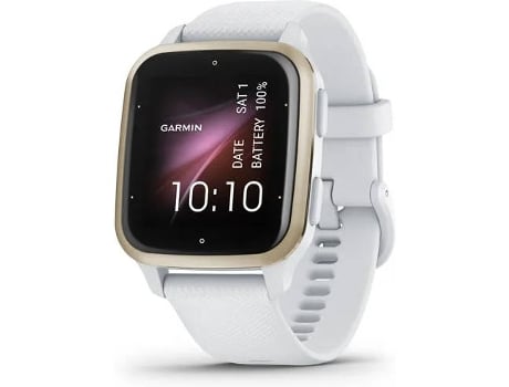 Smartwatch GARMIN Venu SQ 2 (Bluetooth - Até 11 dias de autonomia - Branco)