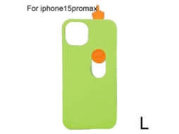 Capa Para Celular Com Abertura Deslizante Para Iphone 15
