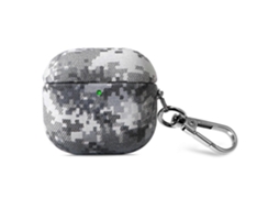 Lurelia Capa Protetora Para Airpods 4 Em Pc E Couro Com Gancho
