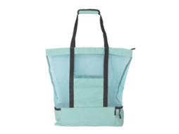Bolsa Tote Dobravel de Malha com Compartimento Isolado para Picnic e Alimentos S/MARCA