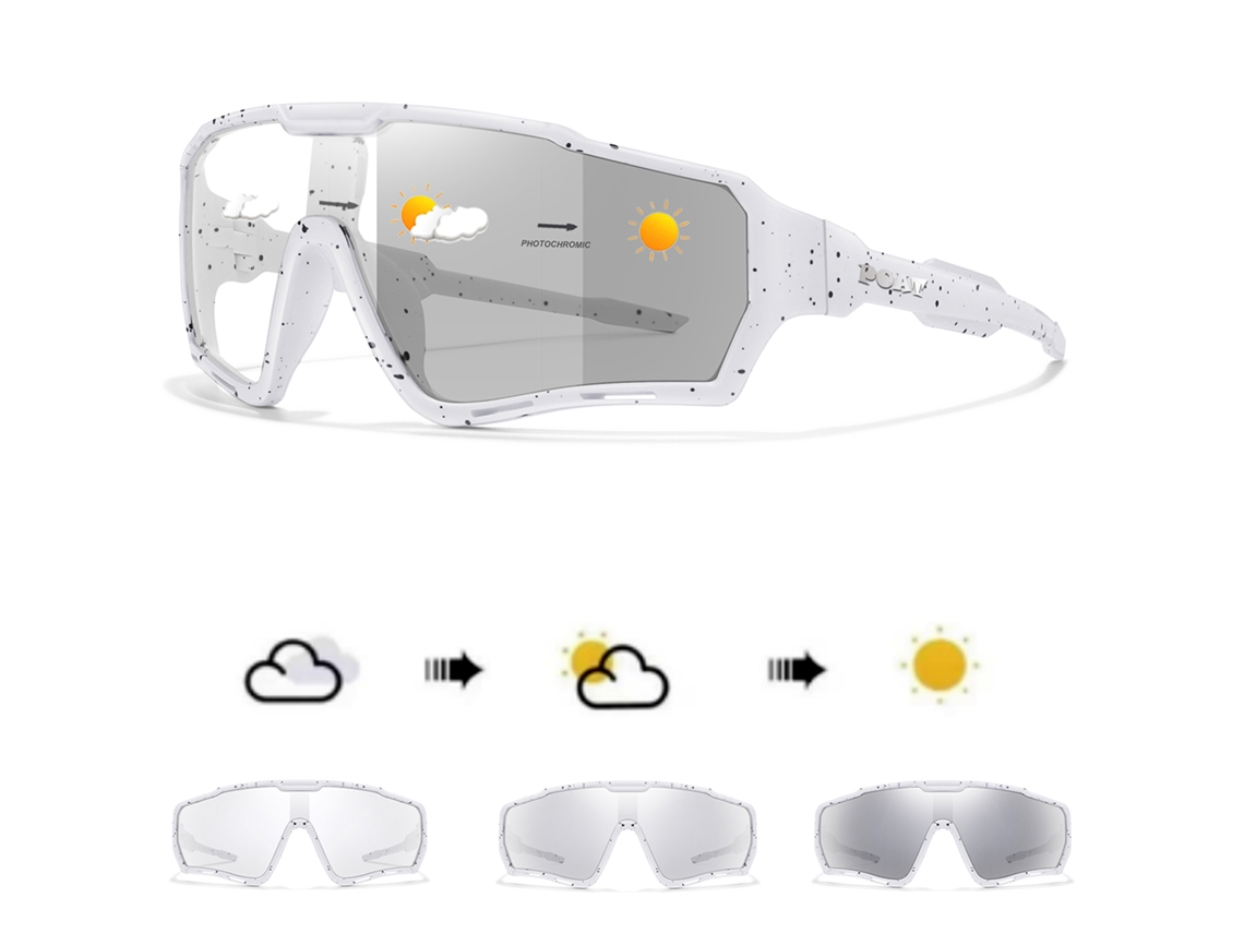 (estilo 6) Óculos De Sol Fotocromáticos, Proteção Uv400, Material De Polímero Tr-90
