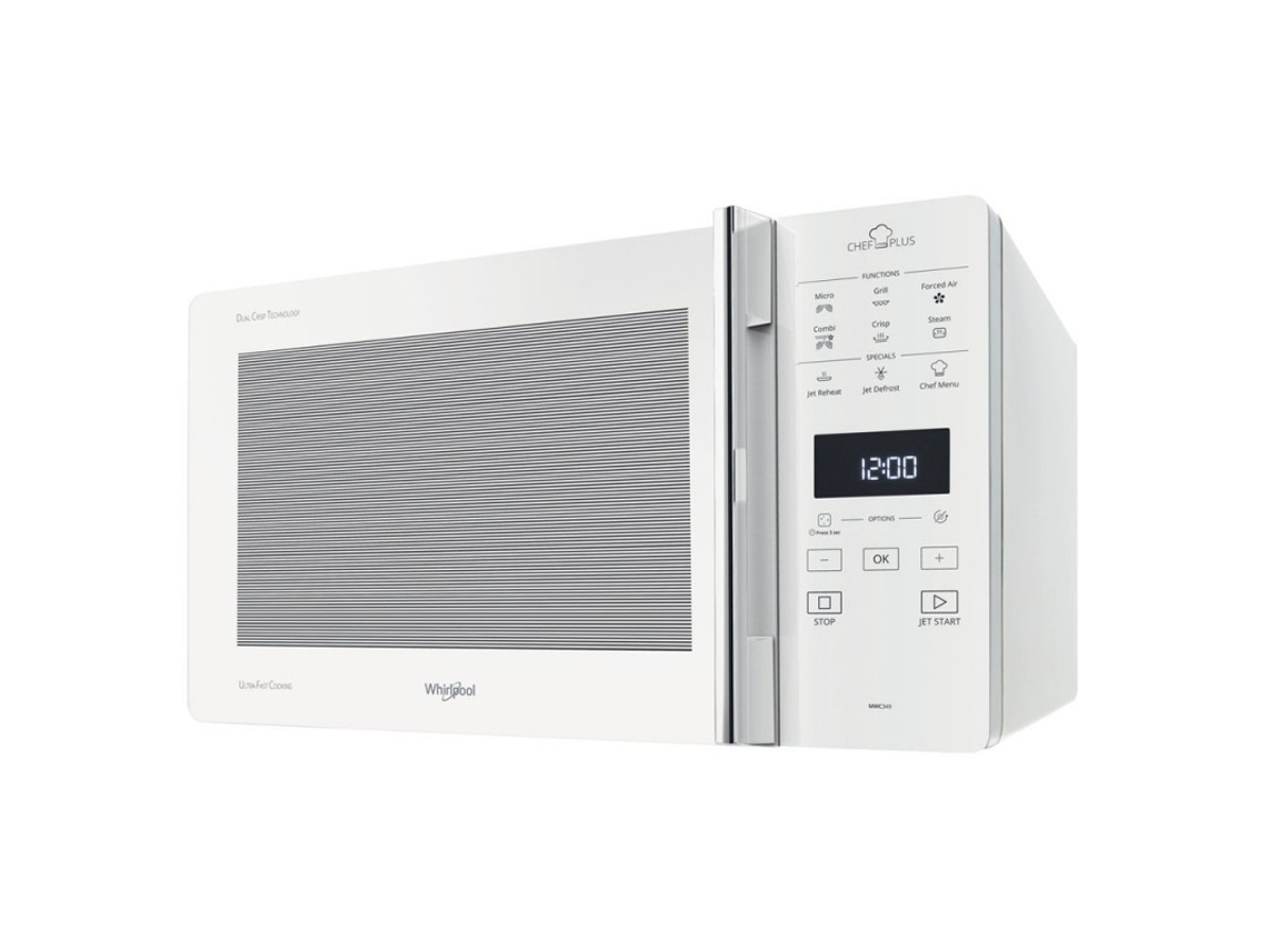 Micro-ondas WHIRLPOOL MCP 349/1 WH (Outlet Caixa Aberta - 25 L - branco)