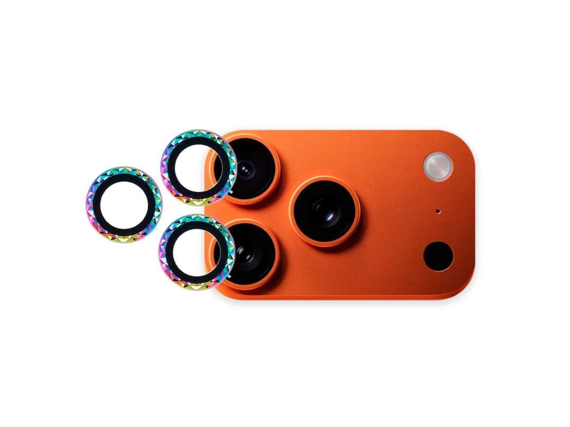 Protetor de Lente Trenzado Iridiscente para iPhone 17 Pro Max LA CASA DE LAS CARCASAS