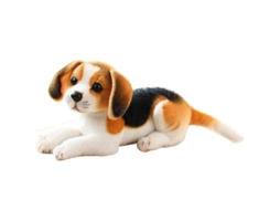 2026 muñeco de Peluche Perro Simulación Suave de Alta Calidad, Almofada para Crianças, Presente Ideal para Aniversários e Festivais, 32cm
